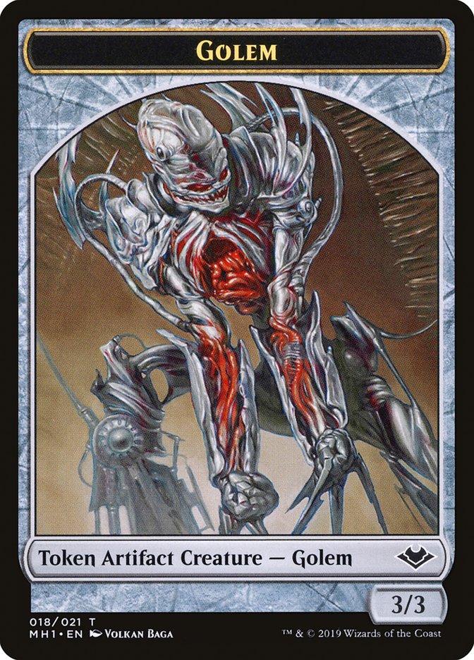 Golem Token [Modern Horizons Tokens] | The Time Vault CA