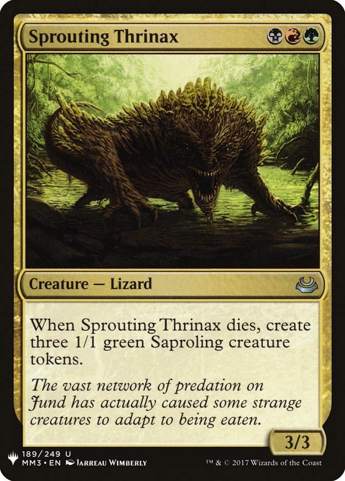 Sprouting Thrinax [Mystery Booster] | The Time Vault CA