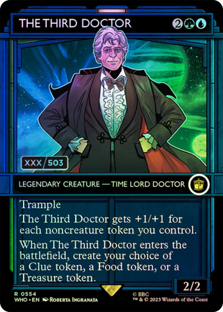 The Third Doctor (Serial Numbered) [Doctor Who] | The Time Vault CA