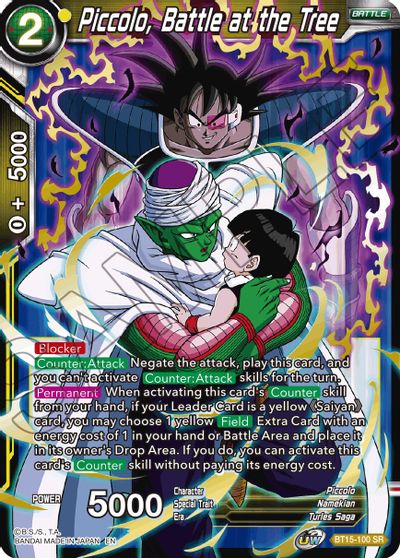 Piccolo, Battle at the Tree (BT15-100) [Saiyan Showdown] | The Time Vault CA