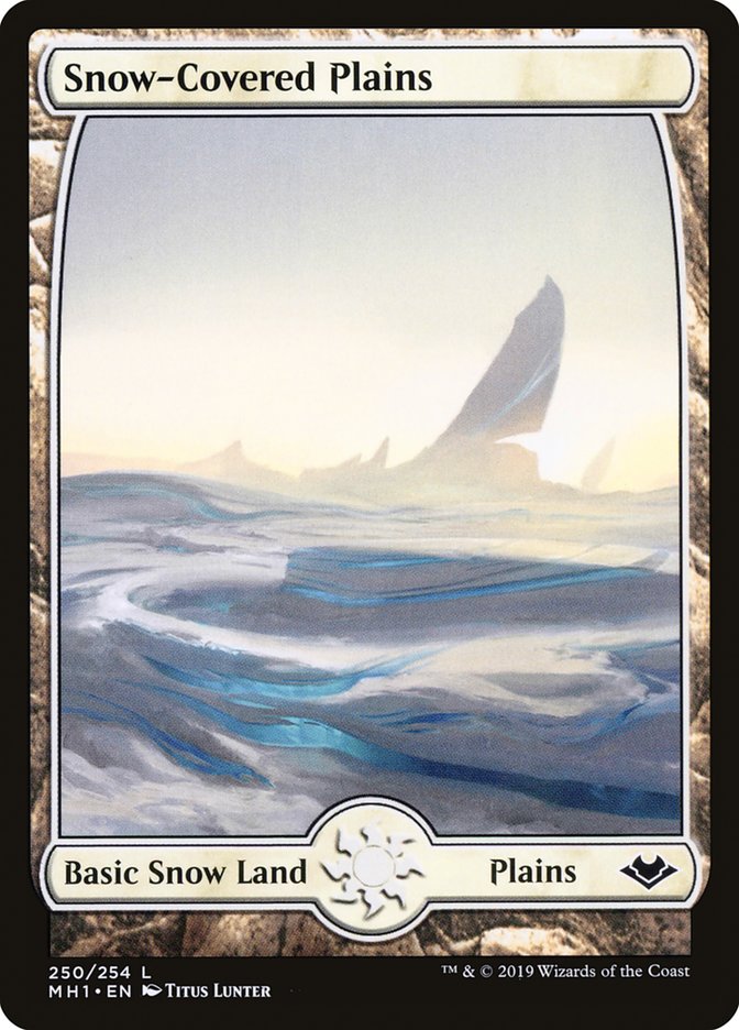 Snow-Covered Plains [Modern Horizons] | The Time Vault CA