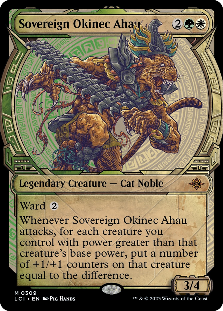 Sovereign Okinec Ahau (Showcase) [The Lost Caverns of Ixalan] | The Time Vault CA