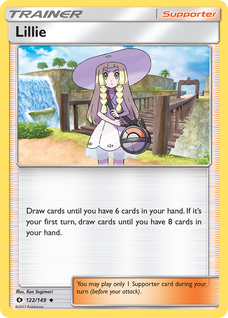 Lillie (122/149) [Sun & Moon: Base Set] | The Time Vault CA