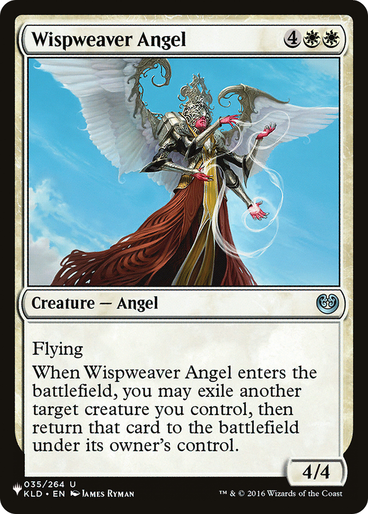 Wispweaver Angel [The List Reprints] | The Time Vault CA