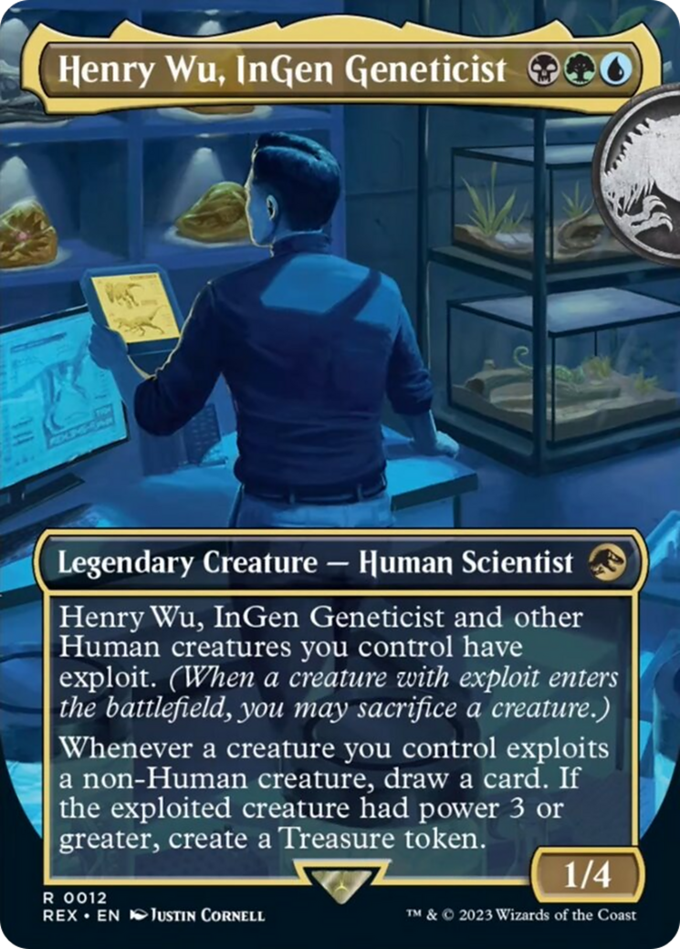 Henry Wu, InGen Geneticist (Borderless) [Jurassic World Collection] | The Time Vault CA