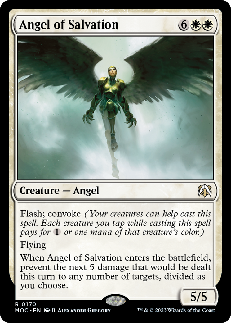 Angel of Salvation [March of the Machine Commander] | The Time Vault CA