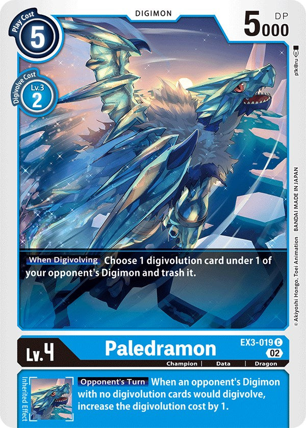 Paledramon [EX3-019] [Draconic Roar] | The Time Vault CA