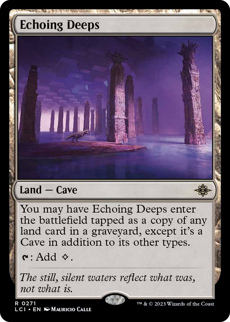 Echoing Deeps [The Lost Caverns of Ixalan] | The Time Vault CA