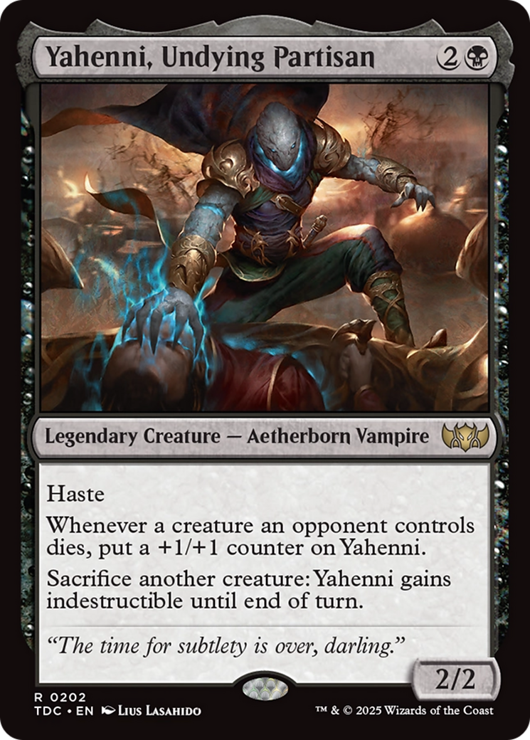 Yahenni, Undying Partisan [Tarkir: Dragonstorm Commander] | The Time Vault CA