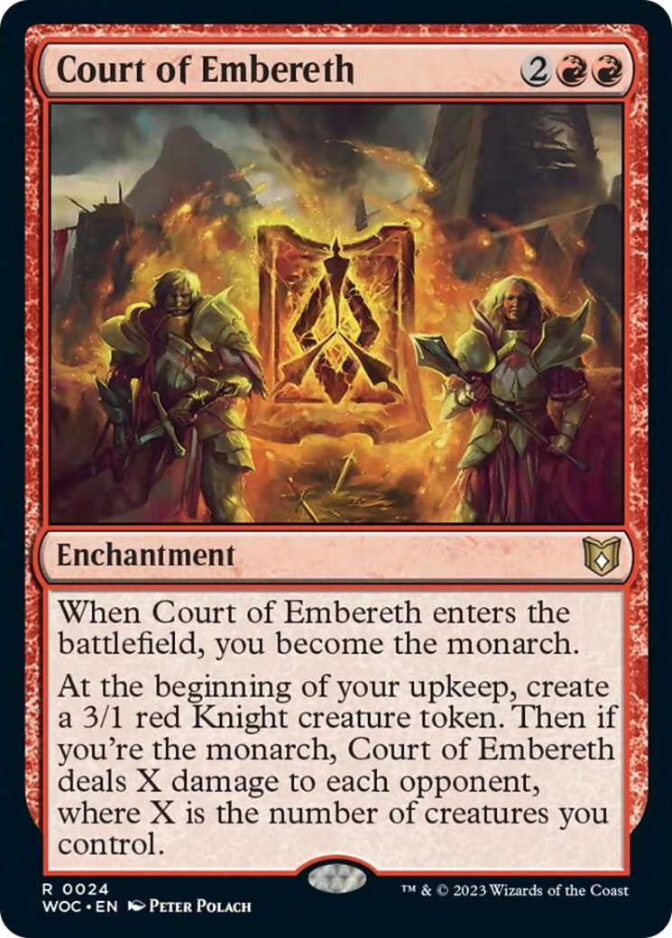 Court of Embereth [Wilds of Eldraine Commander] | The Time Vault CA