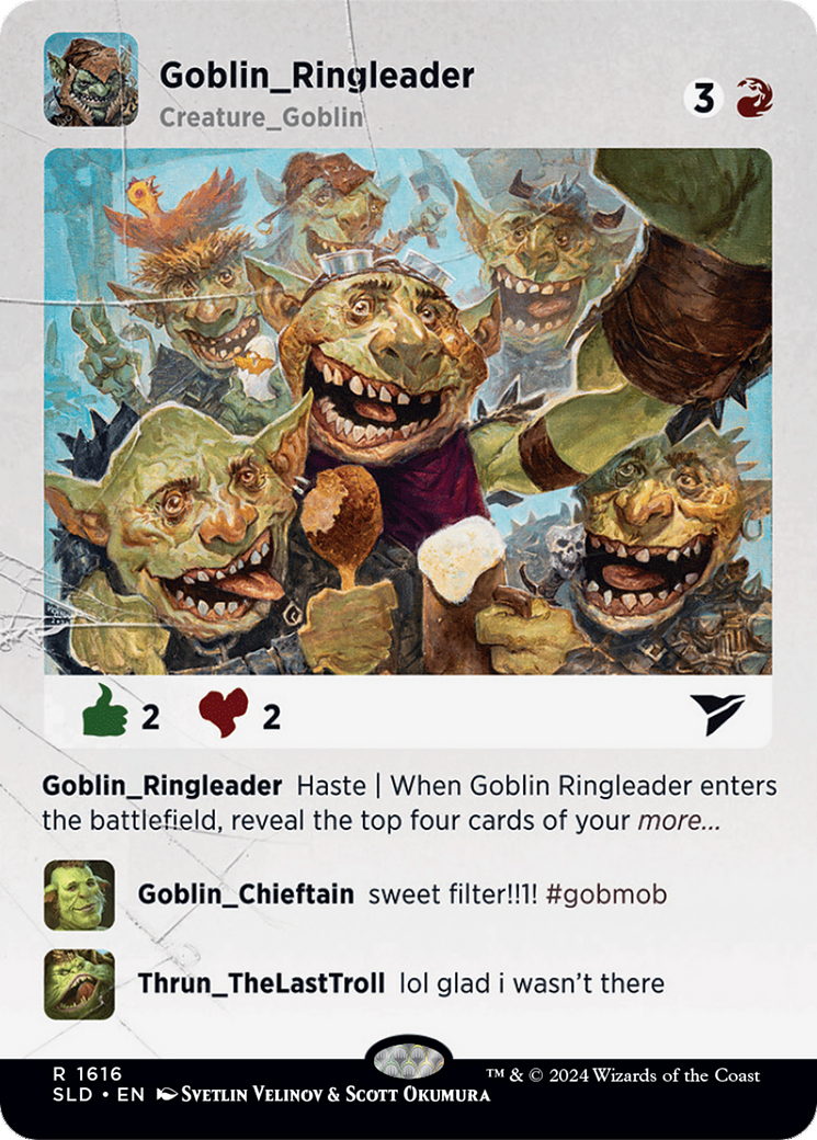 Goblin Ringleader [Secret Lair Drop Series] | The Time Vault CA