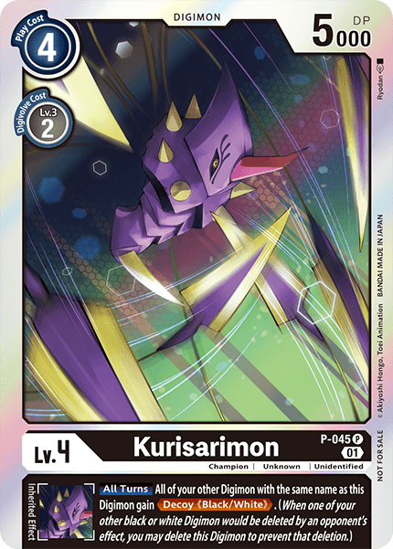 Kurisarimon [P-045] [Promotional Cards] | The Time Vault CA