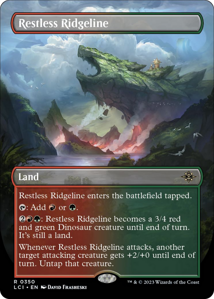 Restless Ridgeline (Borderless) [The Lost Caverns of Ixalan] | The Time Vault CA