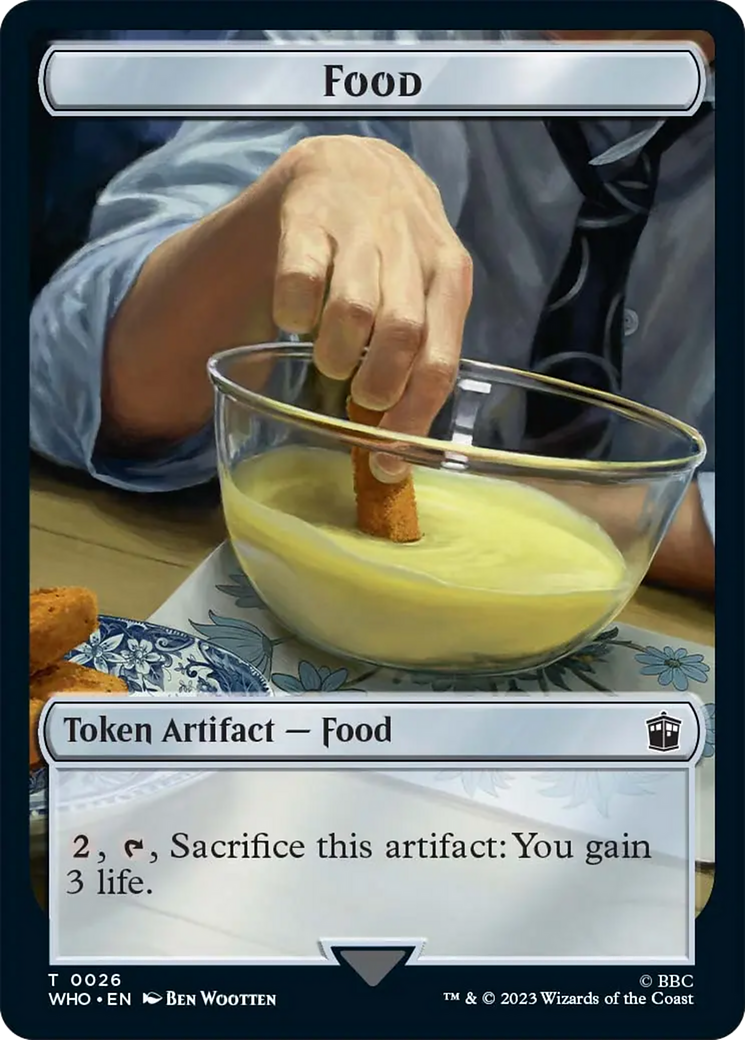 Food Token [Doctor Who Tokens] | The Time Vault CA