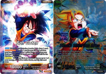 Son Goten // Staunch Striker Son Goten (P-073) [Promotion Cards] | The Time Vault CA