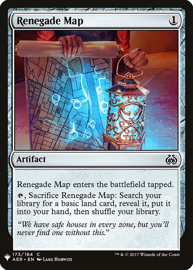 Renegade Map [Mystery Booster] | The Time Vault CA