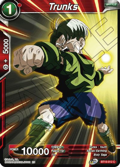 Trunks (BT15-012) [Saiyan Showdown] | The Time Vault CA