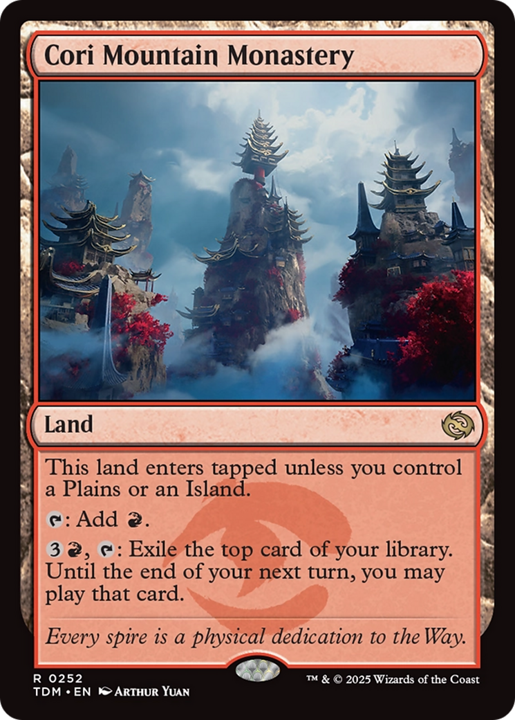 Cori Mountain Monastery [Tarkir: Dragonstorm] | The Time Vault CA