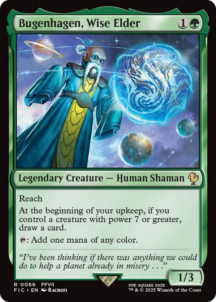 Bugenhagen, Wise Elder [FINAL FANTASY Commander] | The Time Vault CA