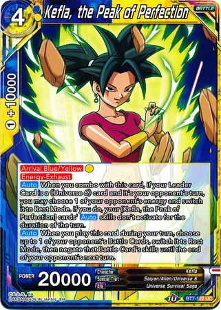 Kefla, the Peak of Perfection (BT7-122) [Assault of the Saiyans] | The Time Vault CA