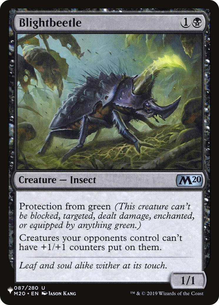Blightbeetle [The List] | The Time Vault CA