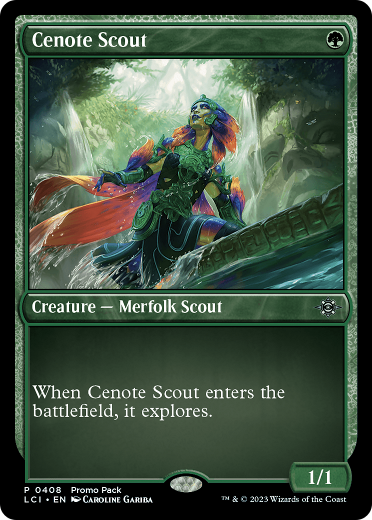 Cenote Scout [The Lost Caverns of Ixalan Promos] | The Time Vault CA