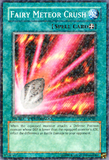 Fairy Meteor Crush [DT01-EN095] Common | The Time Vault CA