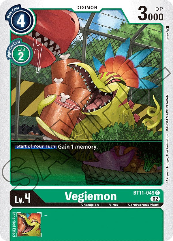 Vegiemon [BT11-049] [Dimensional Phase] | The Time Vault CA