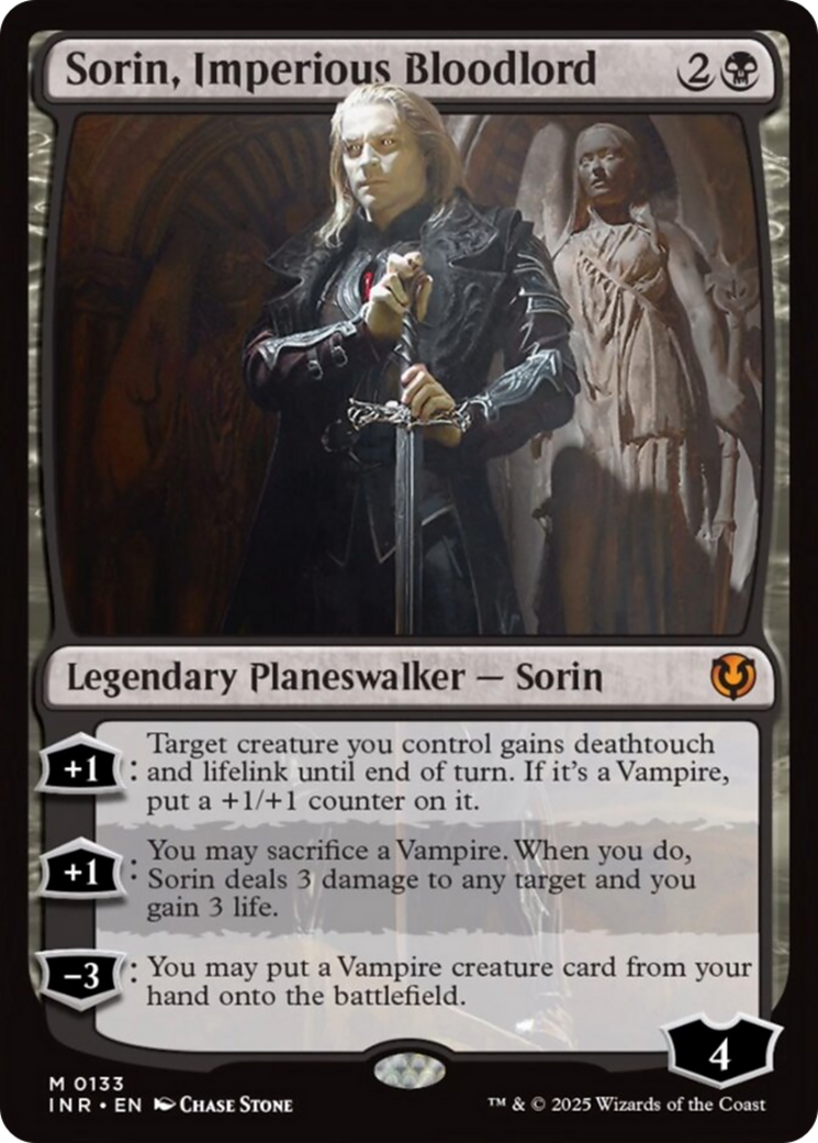 Sorin, Imperious Bloodlord [Innistrad Remastered] | The Time Vault CA