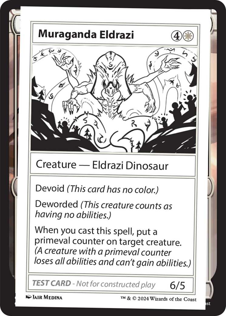 Muraganda Eldrazi [Mystery Booster 2 Playtest Cards] | The Time Vault CA