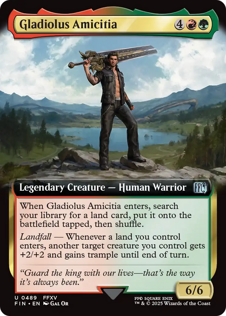 Gladiolus Amicitia (Extended Art) [FINAL FANTASY] | The Time Vault CA