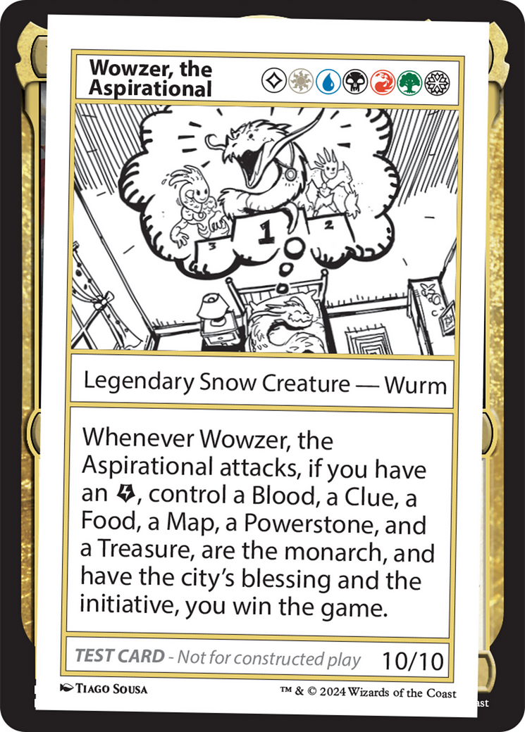 Wowzer, the Aspirational [Mystery Booster 2 Playtest Cards] | The Time Vault CA