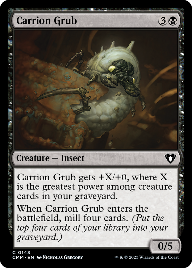 Carrion Grub [Commander Masters] | The Time Vault CA