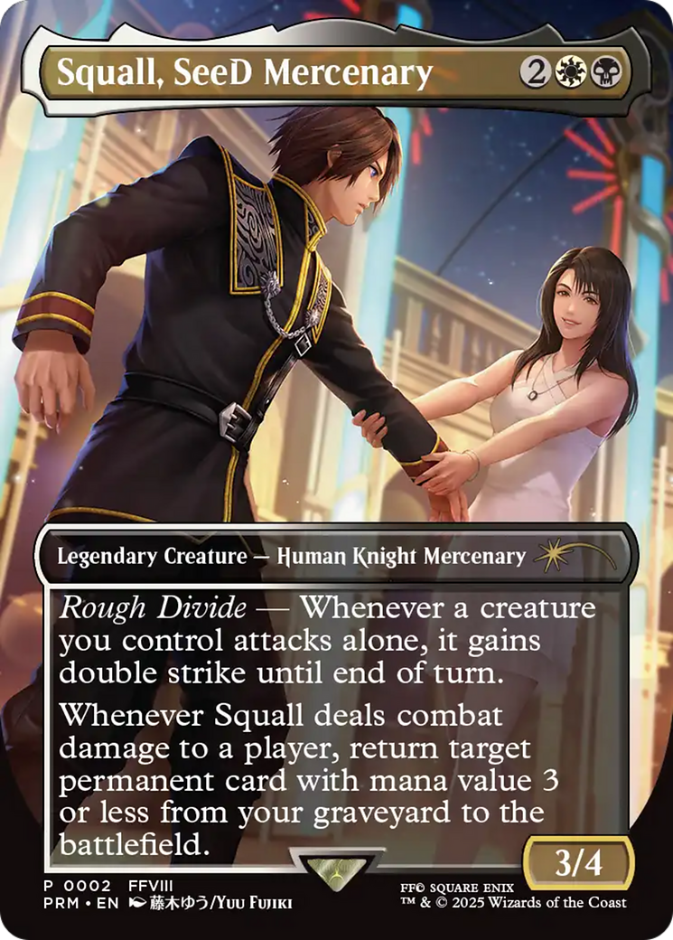 Squall, SeeD Mercenary [Standard Showdown Promos] | The Time Vault CA