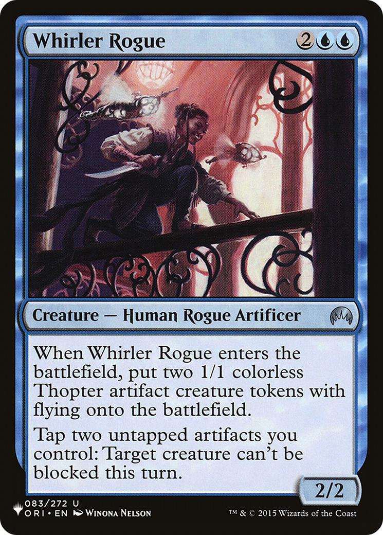 Whirler Rogue [The List Reprints] | The Time Vault CA