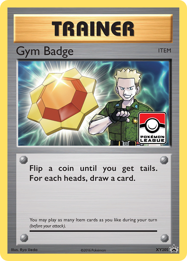 Gym Badge (XY205) (Lt. Surge) [XY: Black Star Promos] | The Time Vault CA