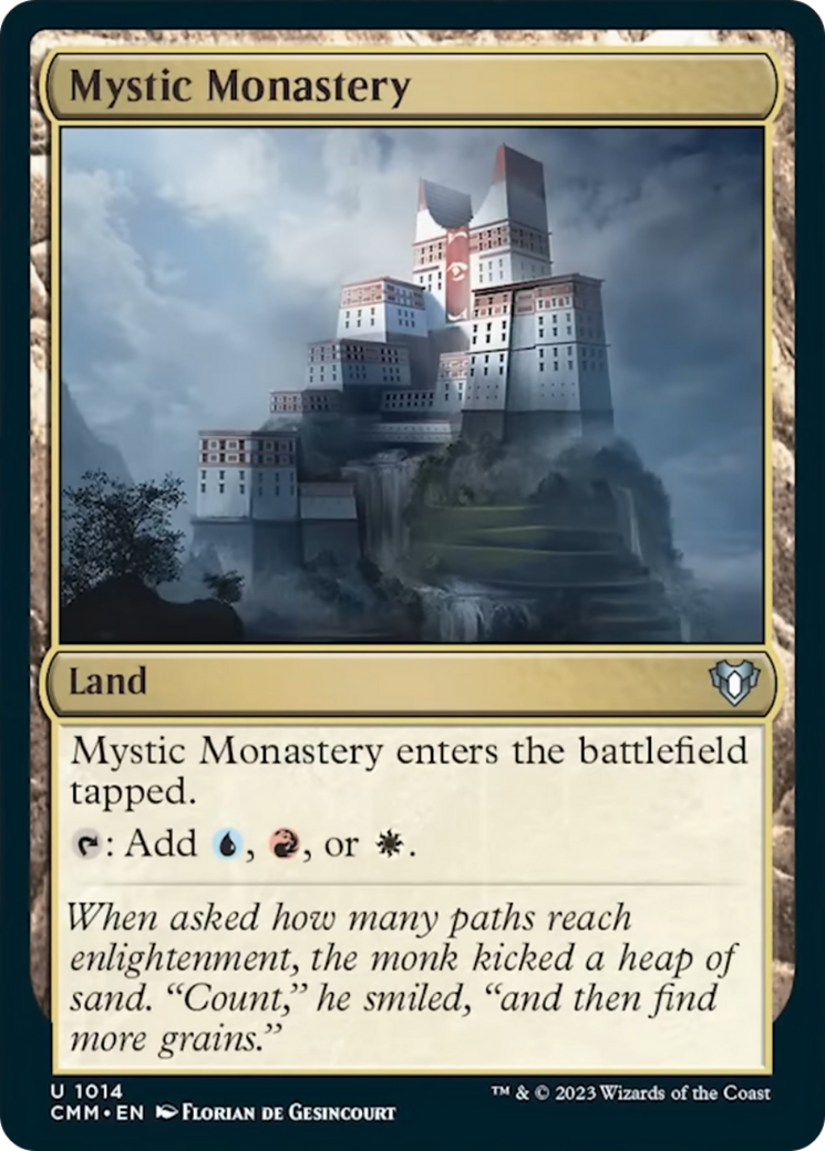 Mystic Monastery [Commander Masters] | The Time Vault CA