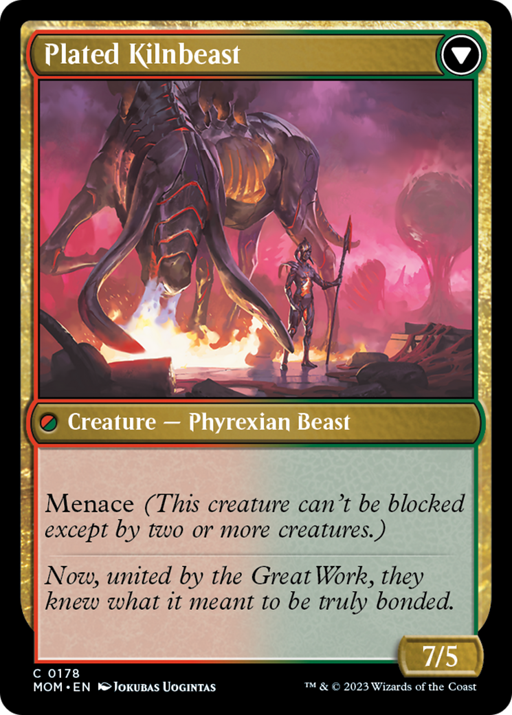 Bonded Herdbeast // Plated Kilnbeast [March of the Machine] | The Time Vault CA