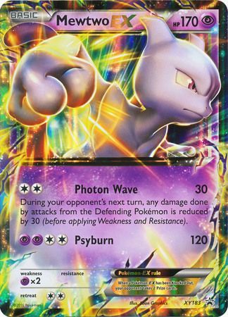 Mewtwo EX (XY183) (Jumbo Card) [XY: Black Star Promos] | The Time Vault CA