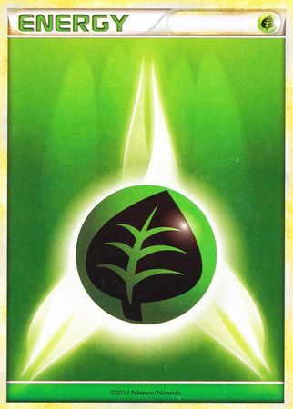 Grass Energy (2010 Unnumbered HGSS Style) [League & Championship Cards] | The Time Vault CA