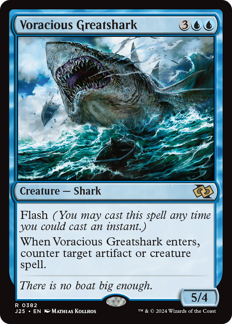 Voracious Greatshark [Foundations Jumpstart] | The Time Vault CA