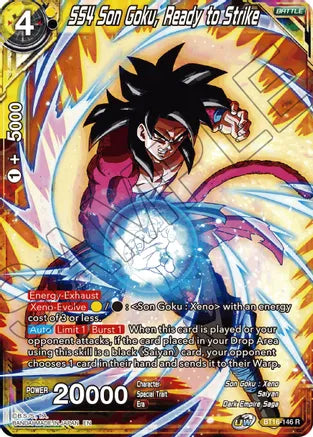 SS4 Son Goku, Ready to Strike (BT16-146) [Realm of the Gods] | The Time Vault CA