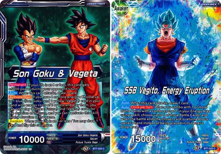 Son Goku & Vegeta // SSB Vegito, Energy Eruption (BT7-025) [Assault of the Saiyans] | The Time Vault CA