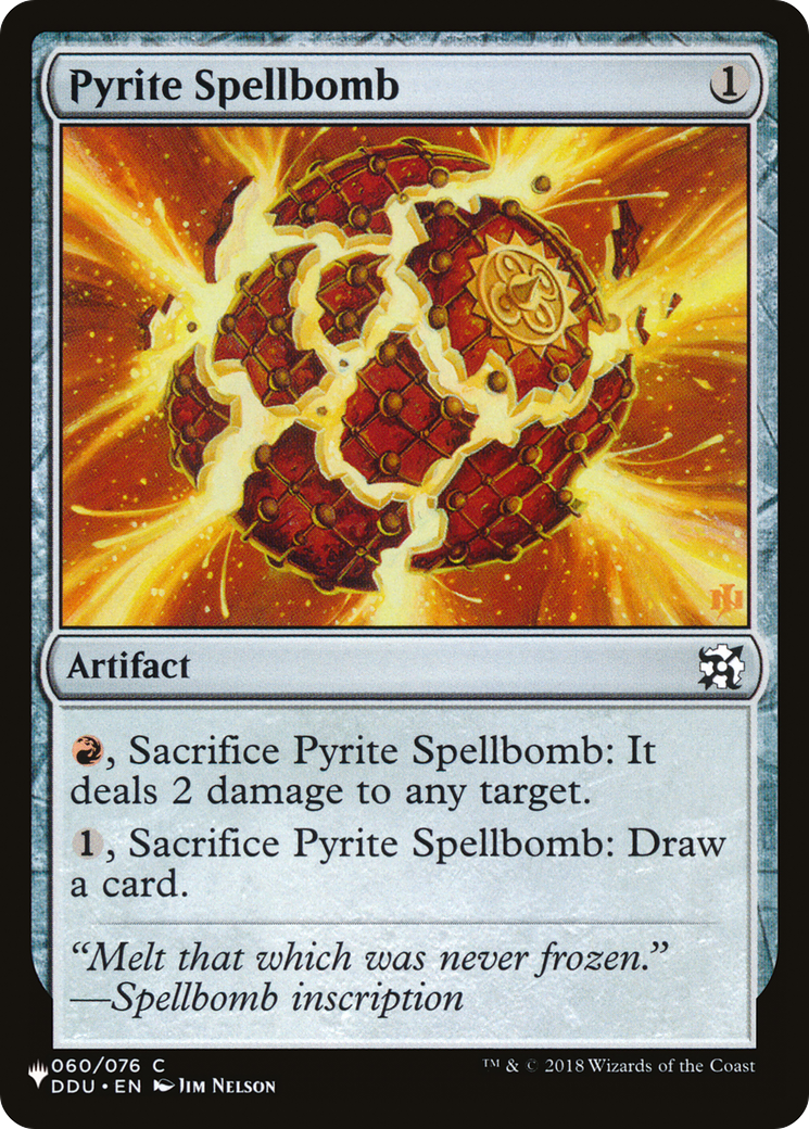Pyrite Spellbomb [The List] | The Time Vault CA