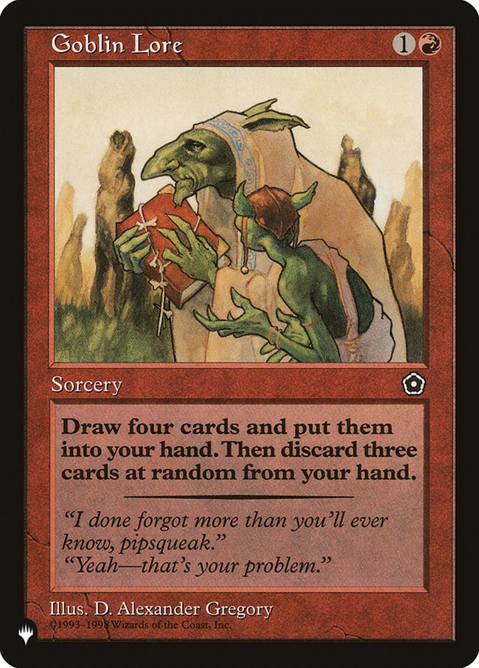 Goblin Lore [The List] | The Time Vault CA
