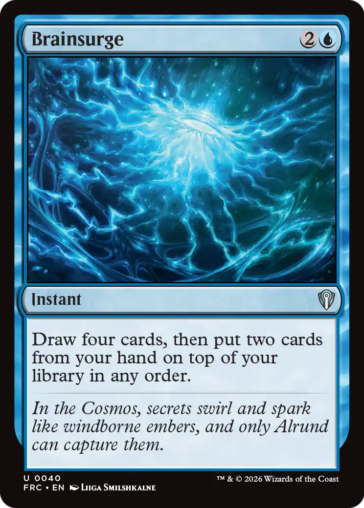 Brainsurge [Reality Fracture Commander] | The Time Vault CA
