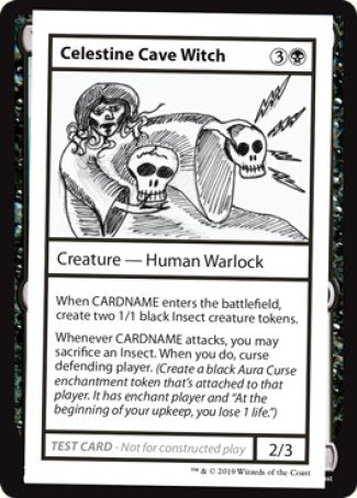 Celestine Cave Witch (2021 Edition) [Mystery Booster Playtest Cards] | The Time Vault CA