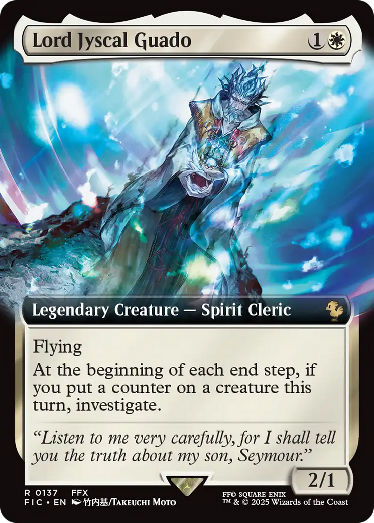 Lord Jyscal Guado (Extended Art) [FINAL FANTASY Commander] | The Time Vault CA