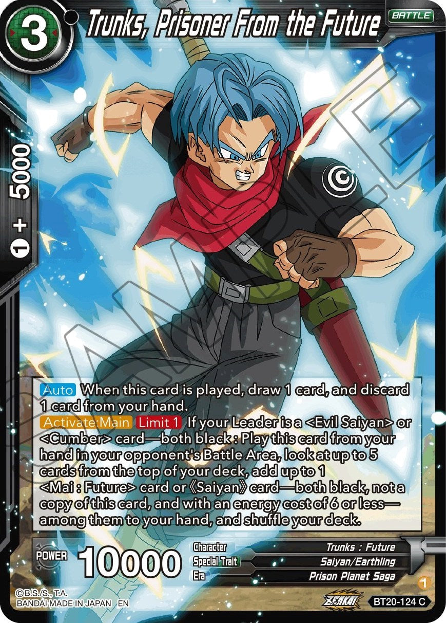 Trunks, Prisoner From the Future (BT20-124) [Power Absorbed] | The Time Vault CA