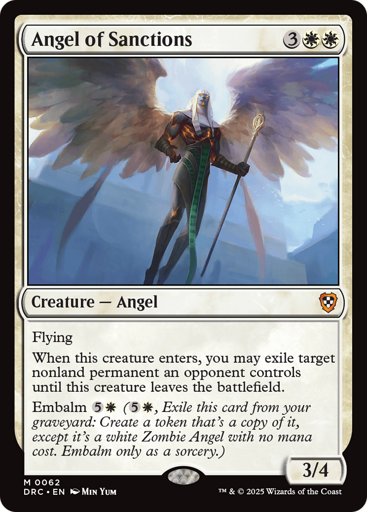 Angel of Sanctions [Aetherdrift Commander] | The Time Vault CA